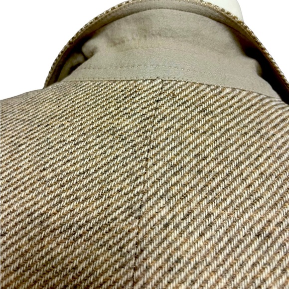 Threadneedle Street classic men’s tan virgin wool blazer in size 44 or X-Large - Picture 10 of 16